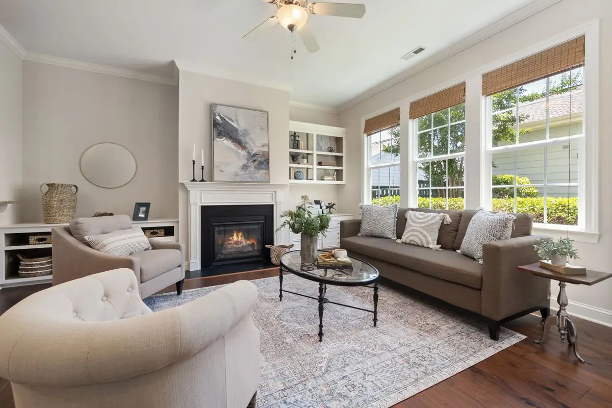 A bright residential interior. Cedar Rapids.