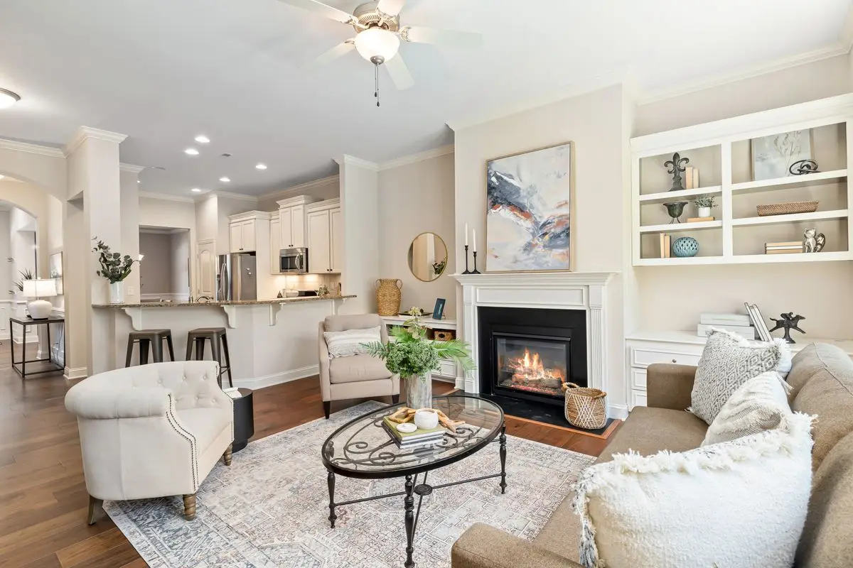 A bright residential interior. Cedar Rapids.