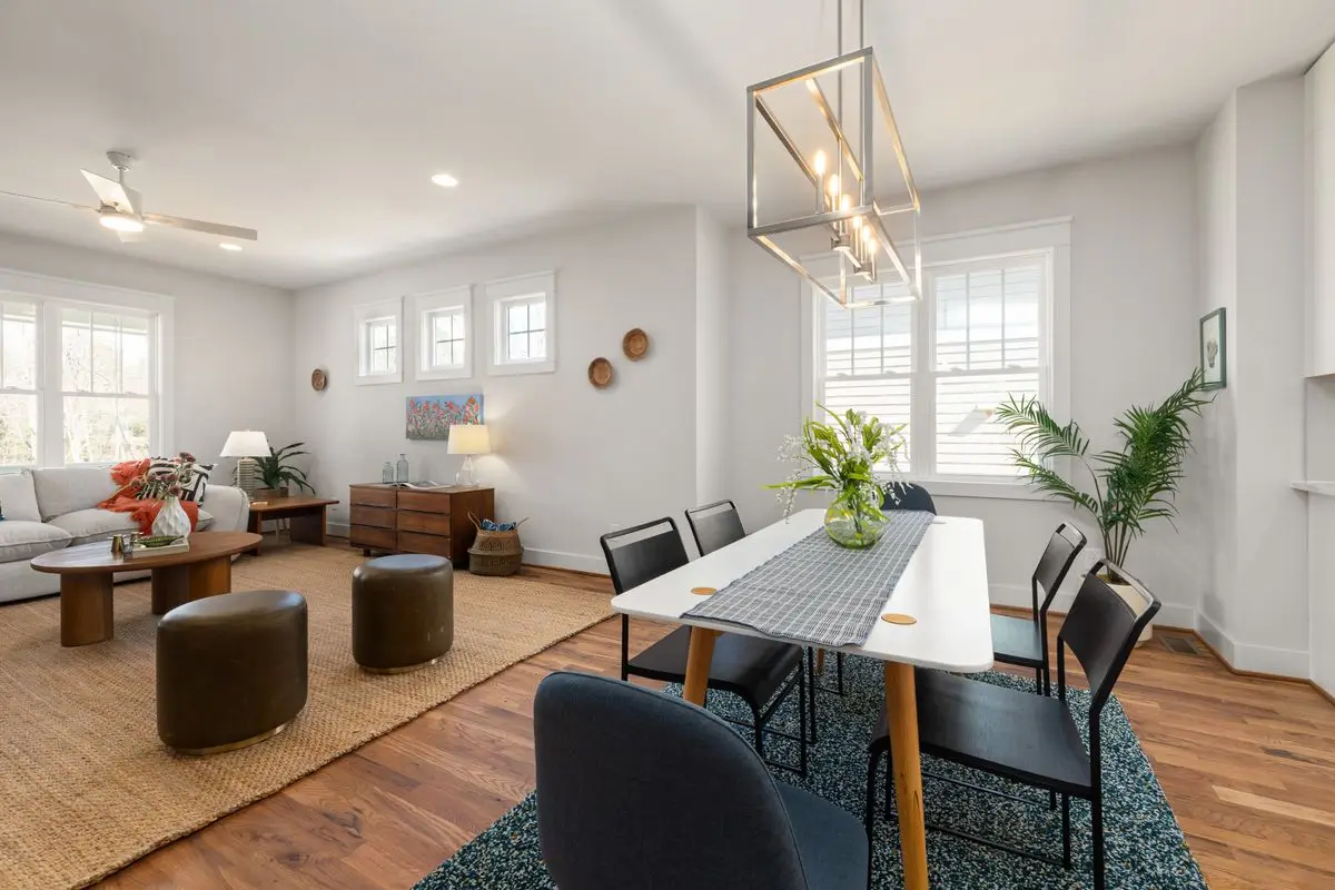 A bright residential interior. Cedar Rapids.